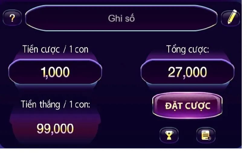 1 điểm lô bao nhiêu tiền trong cổng game Saowin?