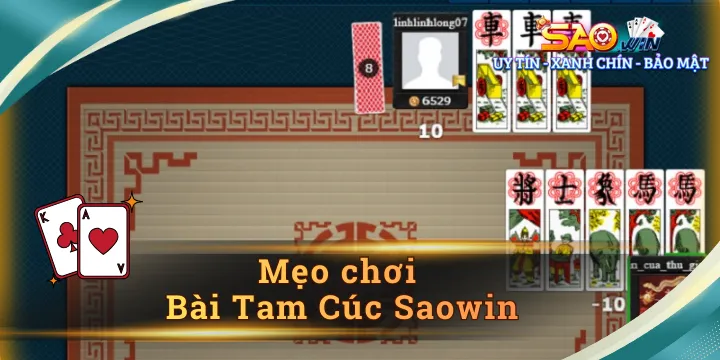 Mẹo chơi Bài Tam Cúc - Điểm qua 05+ mẹo cực hay tại Saowin