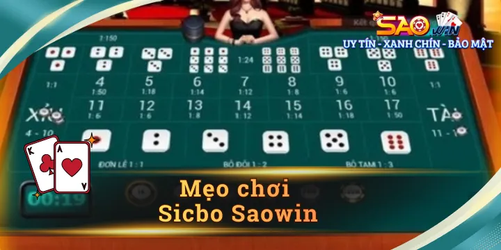 Mẹo chơi Sicbo - Cách đi theo từng tình huống từ cao thủ Saowin