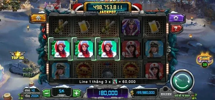 Mách bạn mẹo chơi nổ hũ Mỹ nhân giáng sinh thắng cực khủng 