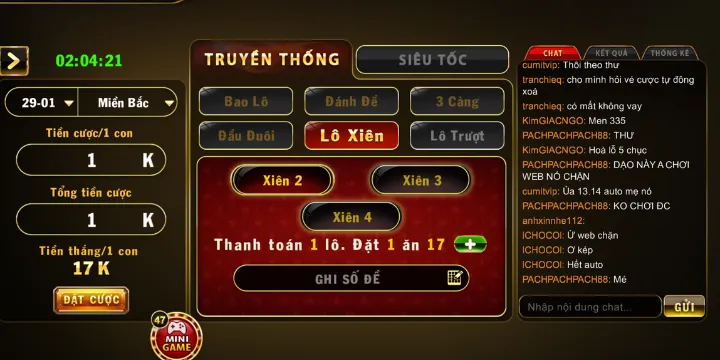 Bắt lô xiên dựa trên kết quả giải 7 và giải đặt biệt